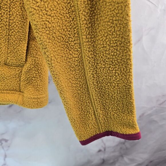 Cotopaxi Pullover Womens Small Yellow Pink Quarter Zip Abrazo Fleece Raspberry - Picture 5 of 11